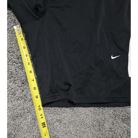 Nike Court Dri Fit Tennis Shorts Mens XXL 10 Inch Black White New With Tags - Picture 5 of 10